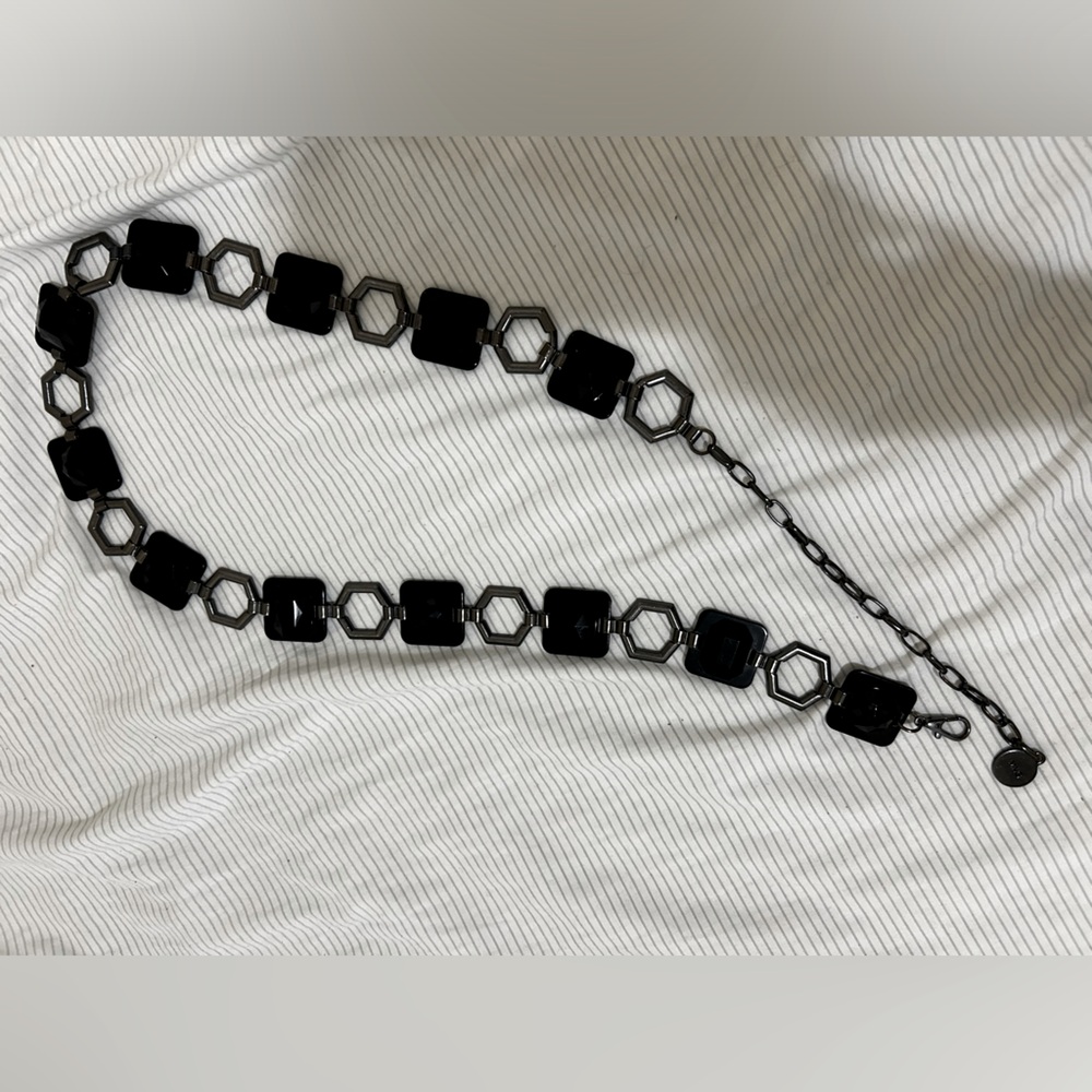 Black waist belt